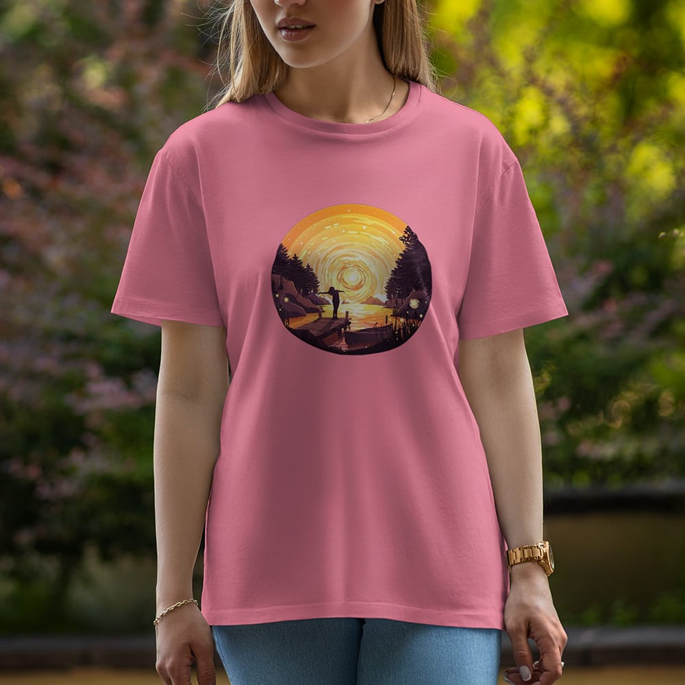 Dark Girl - Half Sleeve T-Shirt For Women