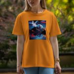 Mountain - Half Sleeve T-Shirt For Women