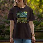 Sun Flower - Half Sleeve T-Shirt For Women