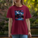 Mountain - Half Sleeve T-Shirt For Women