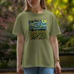 Sun Flower - Half Sleeve T-Shirt For Women