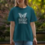 Keep Flying - Half Sleeve T-Shirt For Women