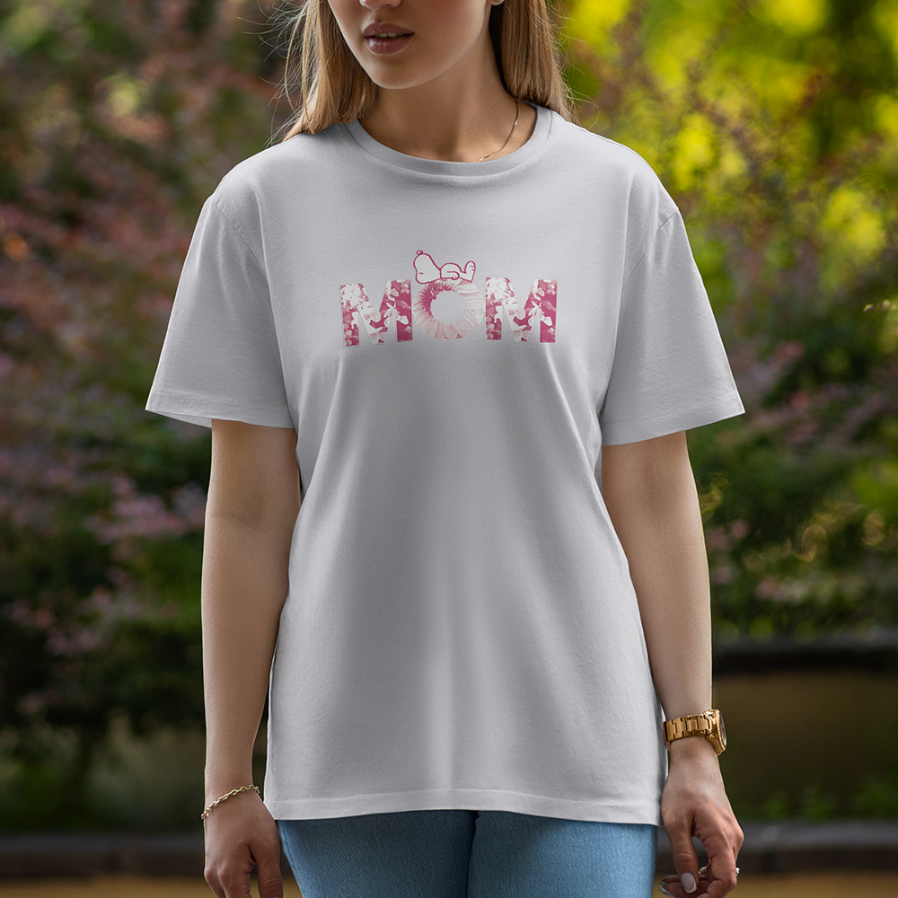 Mom - Half Sleeve T-Shirt For Women