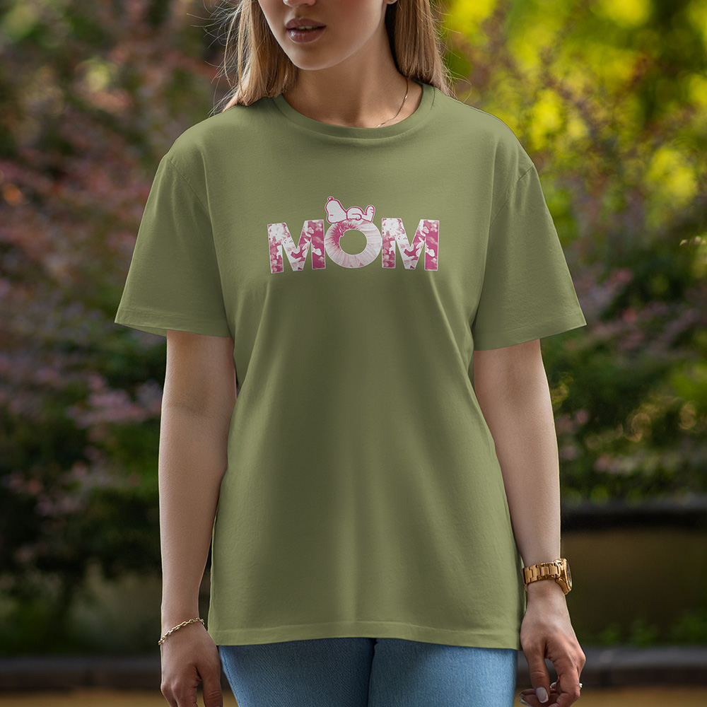 Mom - Half Sleeve T-Shirt For Women
