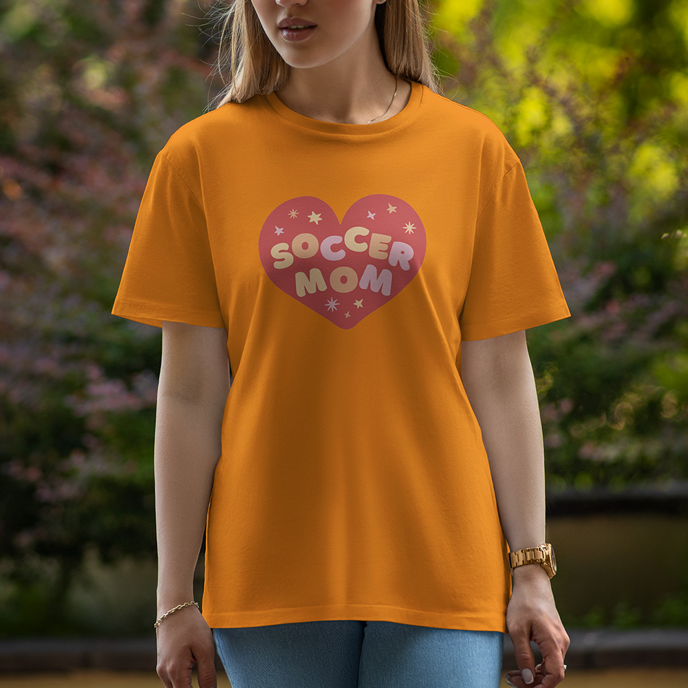 Soccer Mom - Half Sleeve T-Shirt For Women