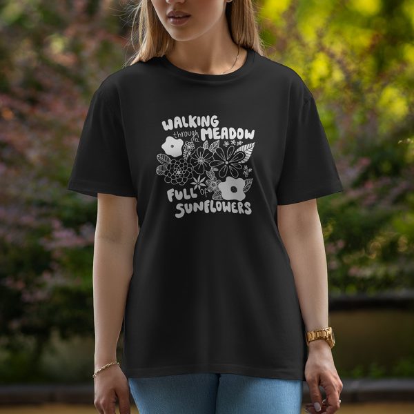 Walking - Half Sleeve T-Shirt For Women