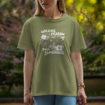 Walking - Half Sleeve T-Shirt For Women