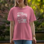 Walking - Half Sleeve T-Shirt For Women