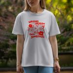 Walking - Half Sleeve T-Shirt For Women