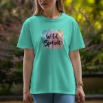 Wild Spirit - Half Sleeve T-Shirt For Women