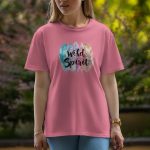 Wild Spirit - Half Sleeve T-Shirt For Women