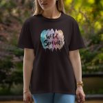 Wild Spirit - Half Sleeve T-Shirt For Women