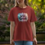 Wild Spirit - Half Sleeve T-Shirt For Women