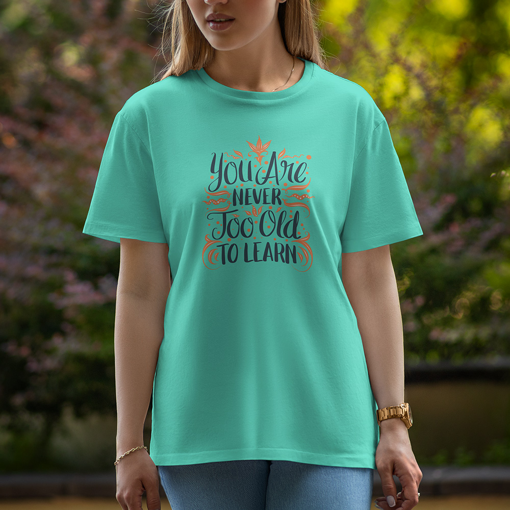 You Are Never - Half Sleeve T-Shirt For Women