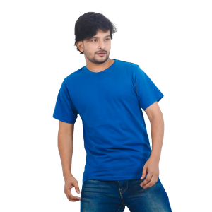Petrol Solid T-Shirt Half Sleeve