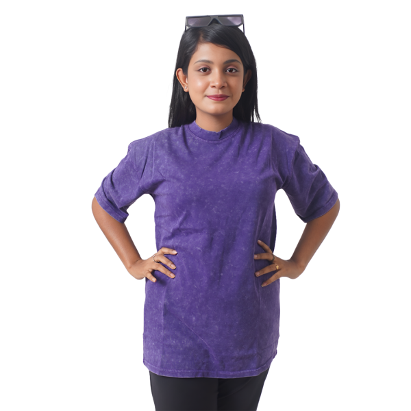 Black - Classic Acid Wash Oversized T-Shirt