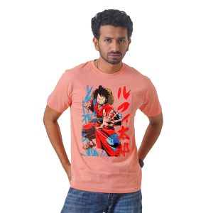Ace One Piece Battle – Anime Premium Half Sleeve T-Shirt