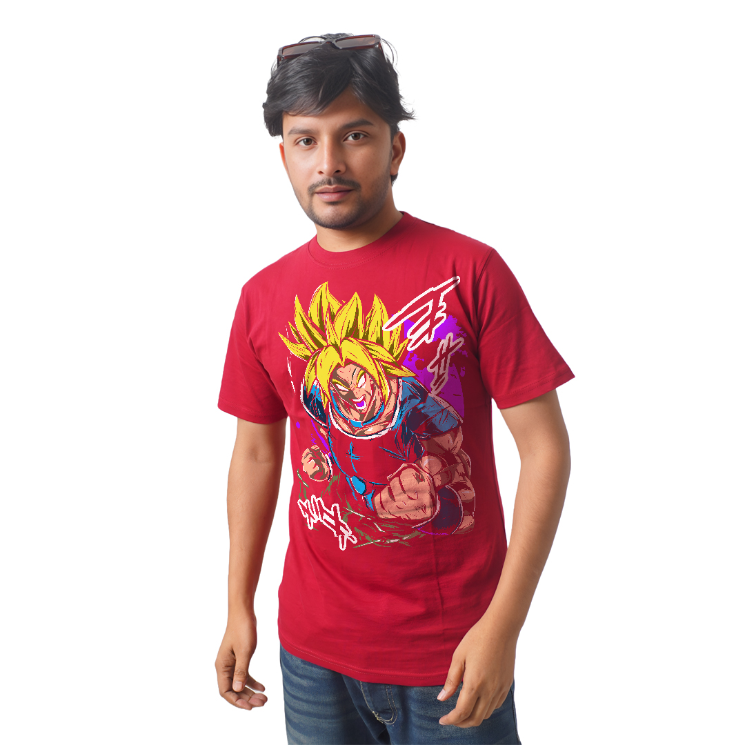Anime Illustrations – Anime Premium Half Sleeve T-Shirt