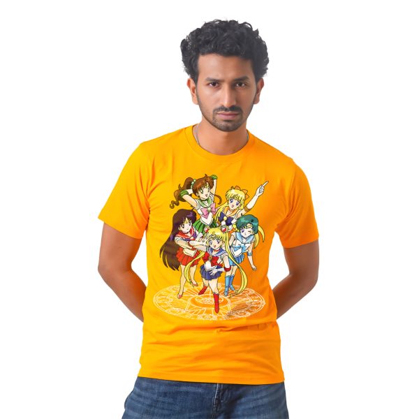 Anime Girls Groups – Anime Premium Half Sleeve T-Shirt