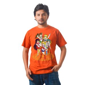 Anime Girls Groups – Anime Premium Half Sleeve T-Shirt
