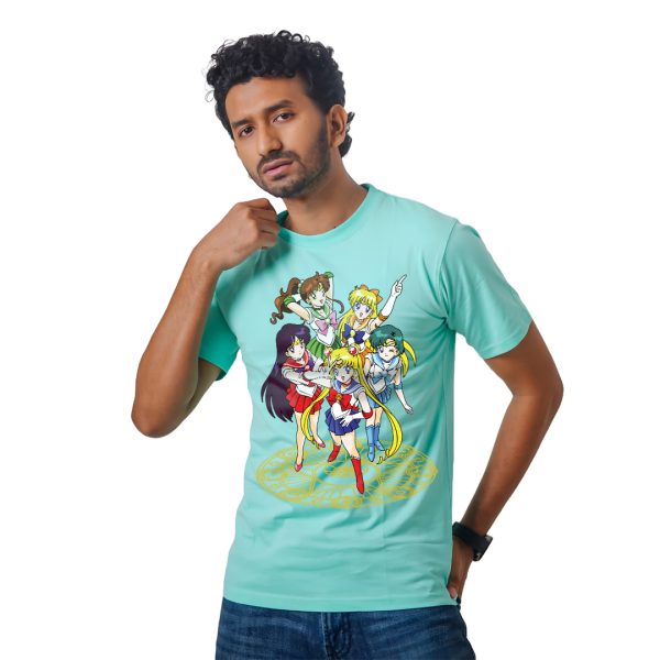 Anime Girls Groups – Anime Premium Half Sleeve T-Shirt
