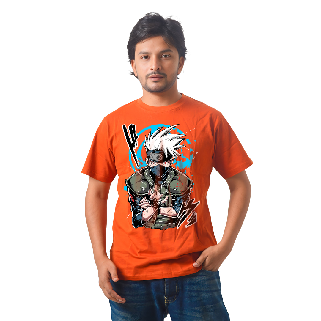 Gohan White Hair – Anime Premium Half Sleeve T-Shirt