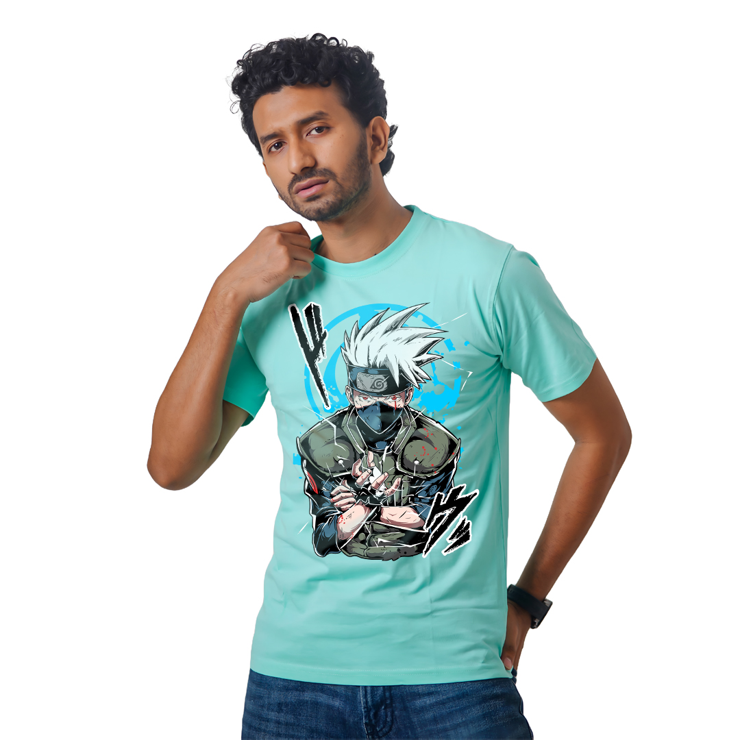 Gohan White Hair – Anime Premium Half Sleeve T-Shirt