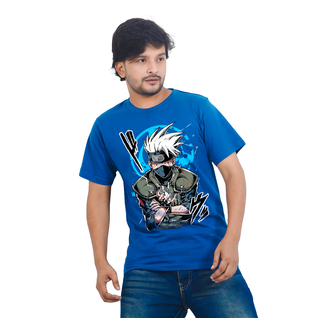 Gohan White Hair – Anime Premium Half Sleeve T-Shirt