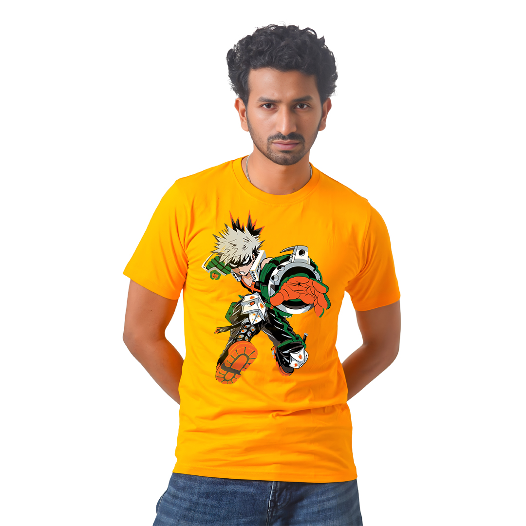 Goku Super Saiyan Art – Anime Premium Half Sleeve T-Shirt