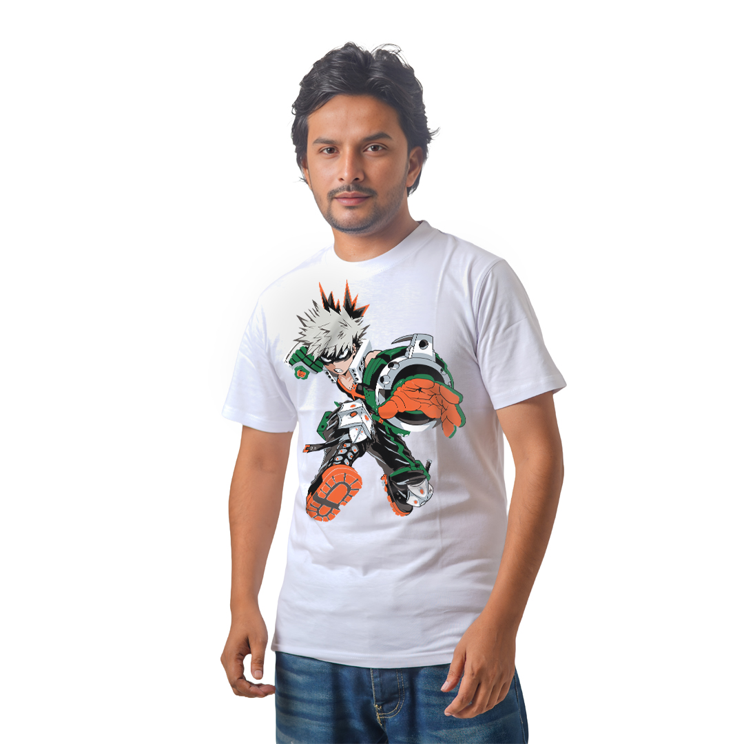 Goku Super Saiyan Art – Anime Premium Half Sleeve T-Shirt