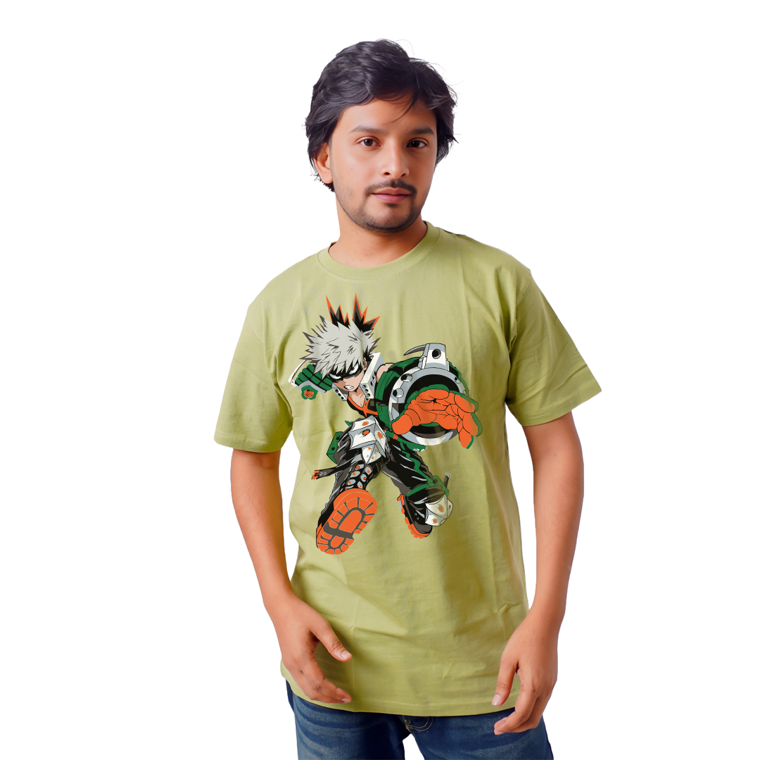 Goku Super Saiyan Art – Anime Premium Half Sleeve T-Shirt