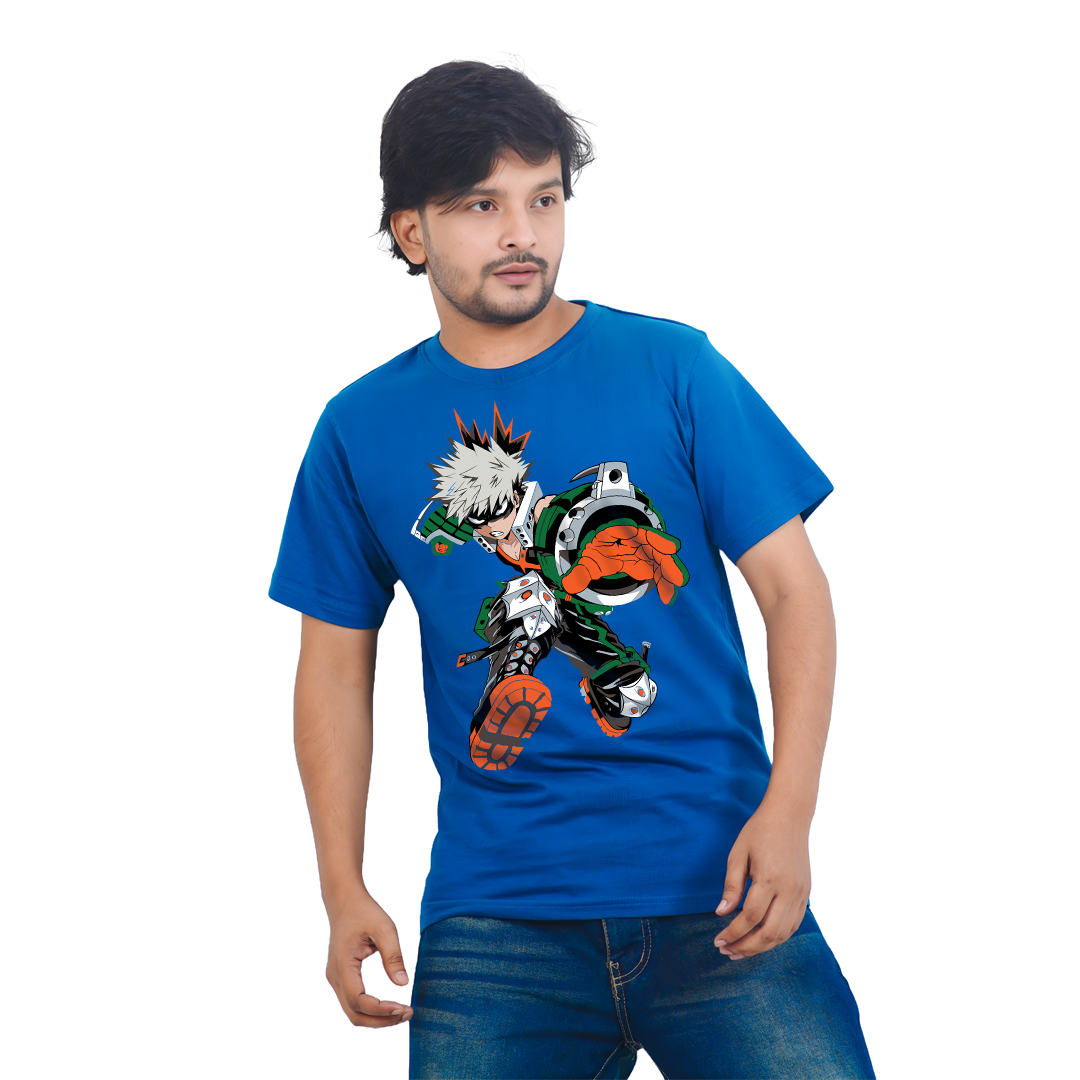 Goku Super Saiyan Art – Anime Premium Half Sleeve T-Shirt