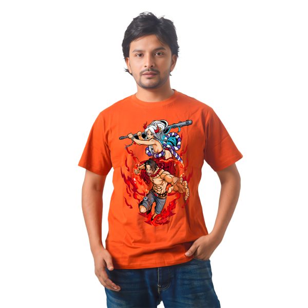 Luffy Straw Hat Legend – Anime Premium Half Sleeve T-Shirt
