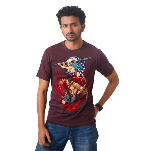 Luffy Straw Hat Legend – Anime Premium Half Sleeve T-Shirt