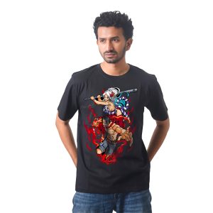 Luffy Straw Hat Legend – Anime Premium Half Sleeve T-Shirt