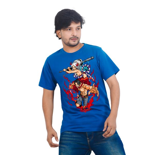 Luffy Straw Hat Legend – Anime Premium Half Sleeve T-Shirt