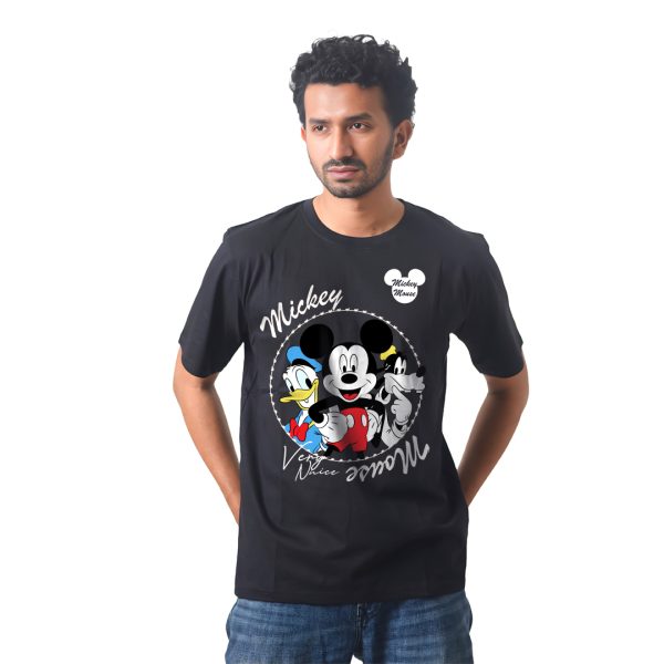 Mickey and Friends – Anime Premium Half Sleeve T-Shirt
