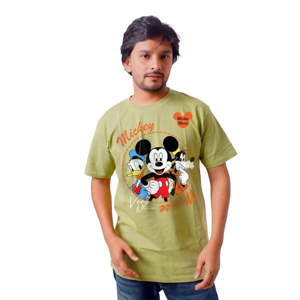 Mickey and Friends – Anime Premium Half Sleeve T-Shirt