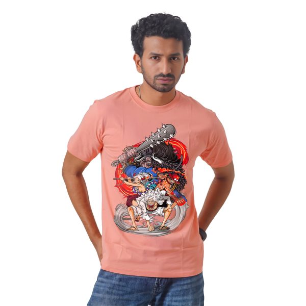 Monkey D Luffy Zoan Myth – Anime Premium Half Sleeve T-Shirt