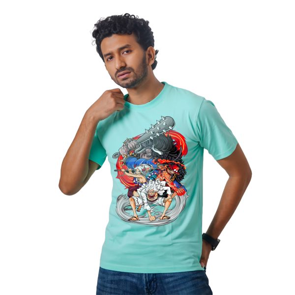 Monkey D Luffy Zoan Myth – Anime Premium Half Sleeve T-Shirt