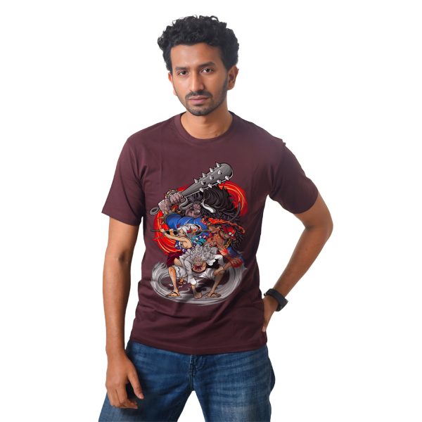 Monkey D Luffy Zoan Myth – Anime Premium Half Sleeve T-Shirt