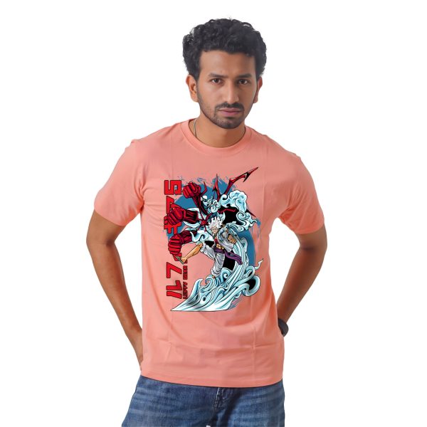 One Piece Luffy Poster – Anime Premium Half Sleeve T-Shirt