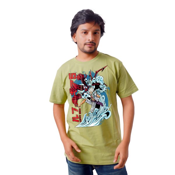 One Piece Luffy Poster – Anime Premium Half Sleeve T-Shirt