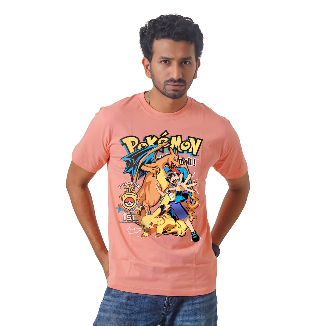 Pokémon – Anime Premium Half Sleeve T-Shirt
