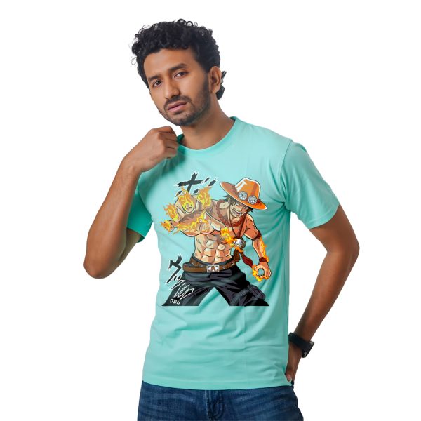 Portgas D. Ace – Anime Premium Half Sleeve T-Shirt