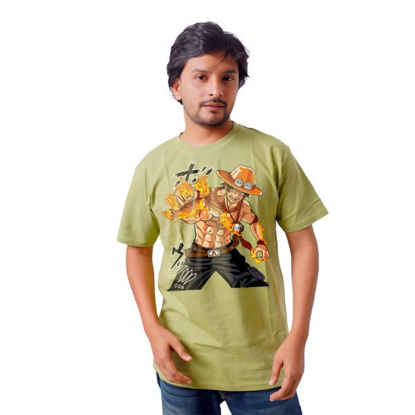 Portgas D. Ace – Anime Premium Half Sleeve T-Shirt