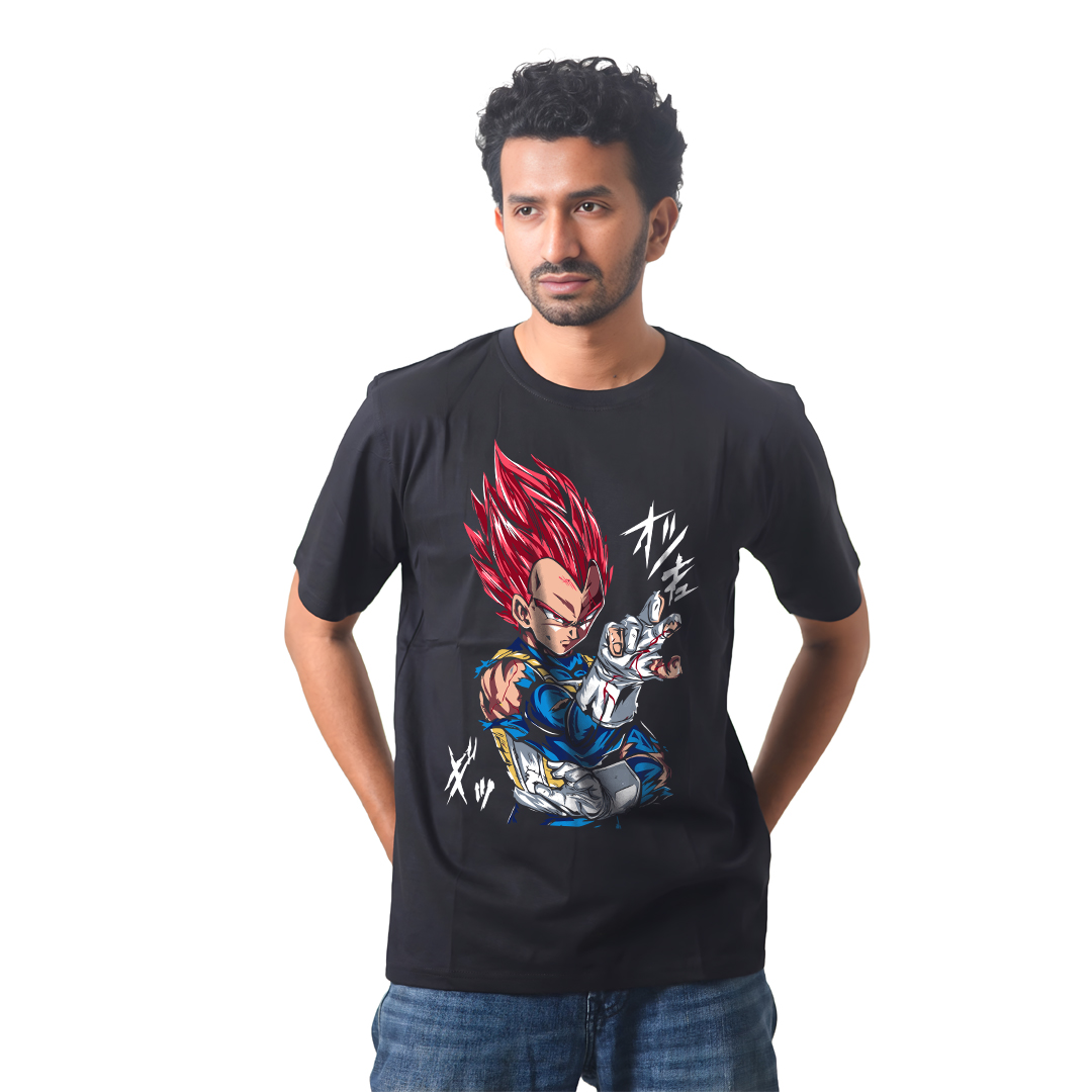 Saiyan Power - Anime Premium Half Sleeve T-Shirt