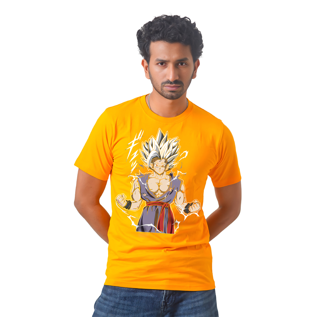 Super Saiyan - Anime Premium Half Sleeve T-Shirt