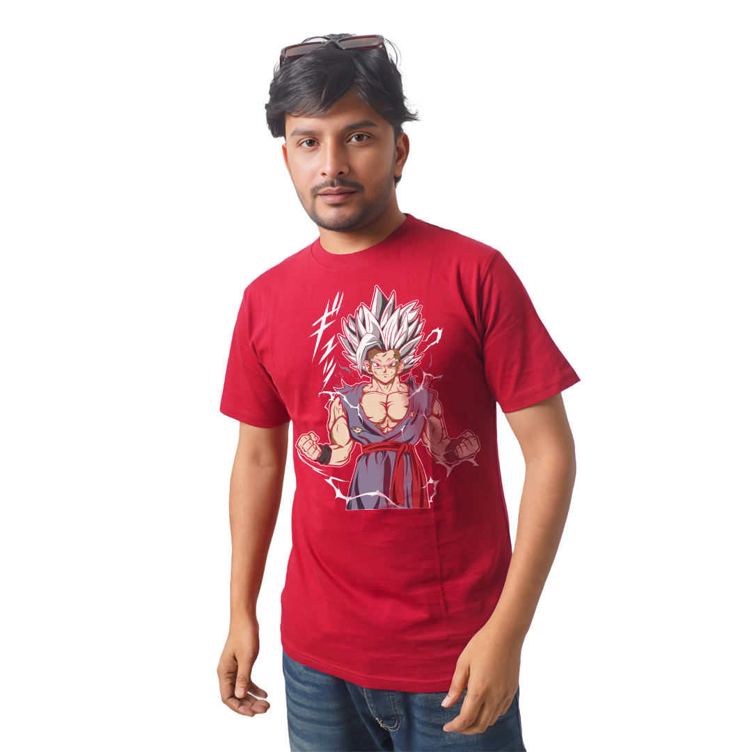 Super Saiyan - Anime Premium Half Sleeve T-Shirt