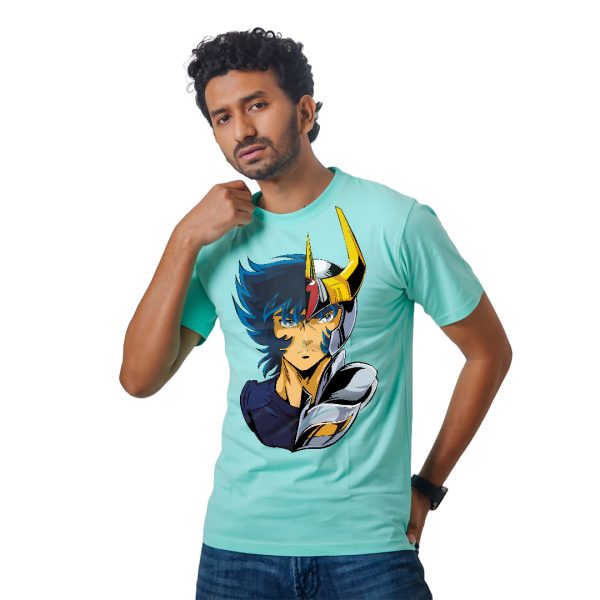 Anime Crow Head – Anime Premium Half Sleeve T-Shirt
